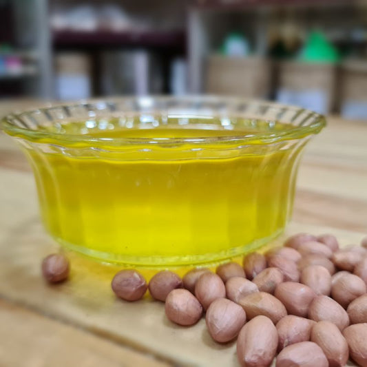 Groundnut Oil, Cold Pressed
